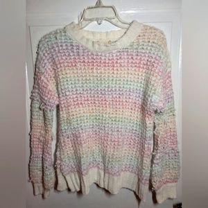 Pastel Rainbow Sweater